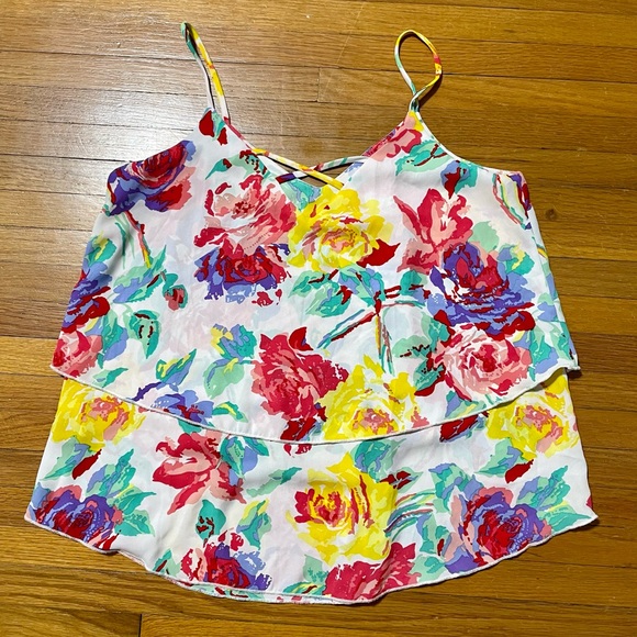 Shop Karlie: Floral Tier Tank - Picture 3 of 5
